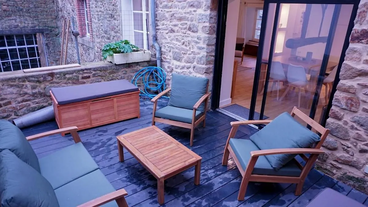 Ferienwohnung La Terrasse Des Remparts Vannes Apartment